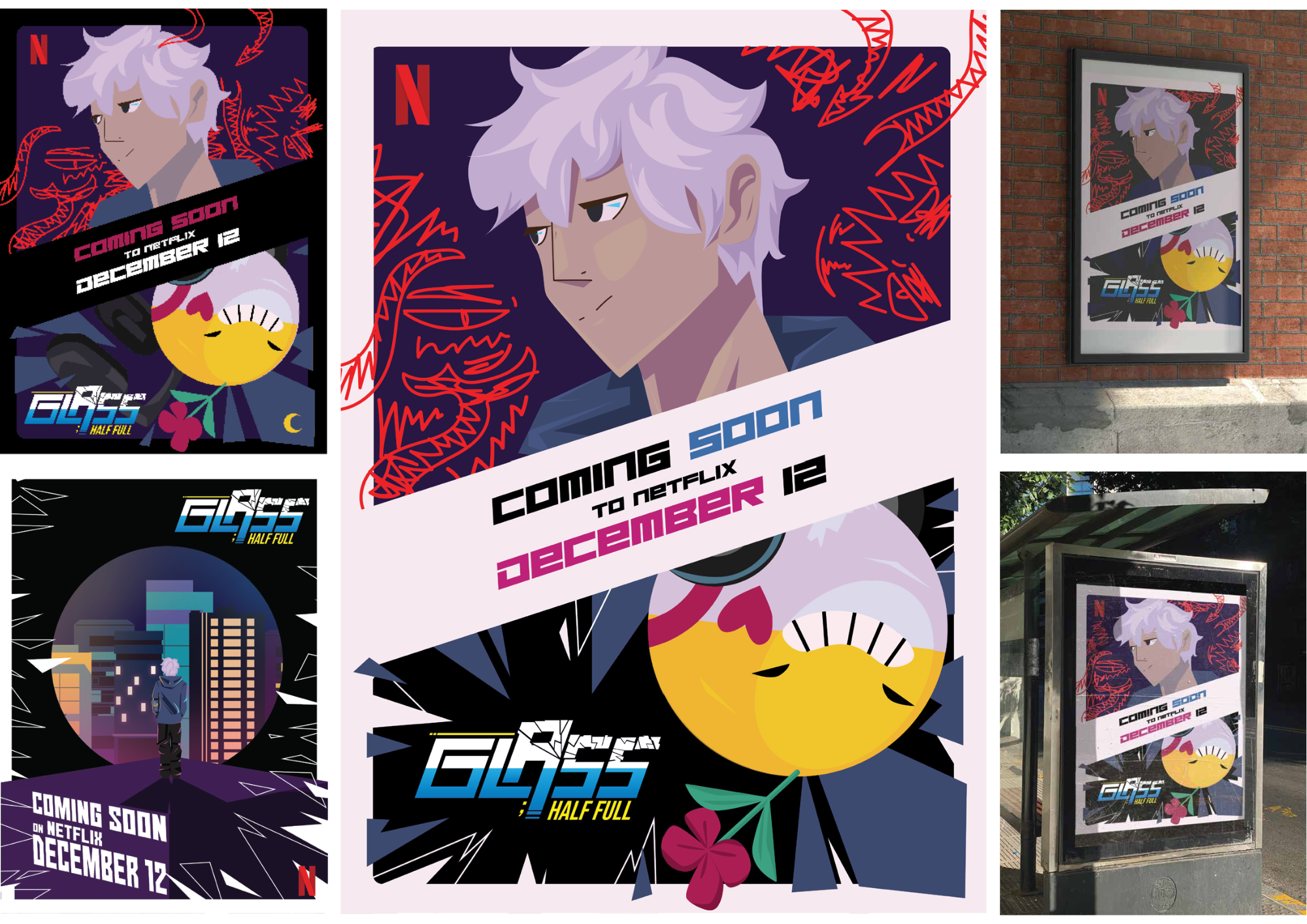 Glass Half-Full Posters